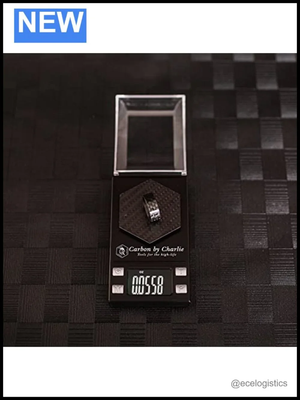 3K Carbon Fiber Ring 8mm or 10mm Comfort Fit Wedding Band for Men and Women